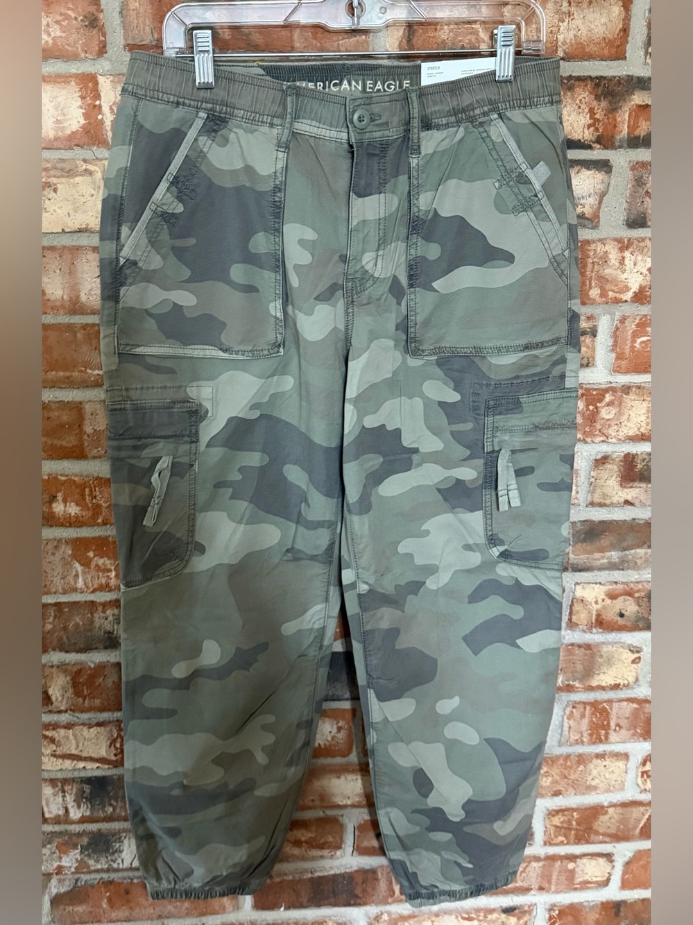 American Eagle Outfitters Baggy Jogger Camo Cargo Pants